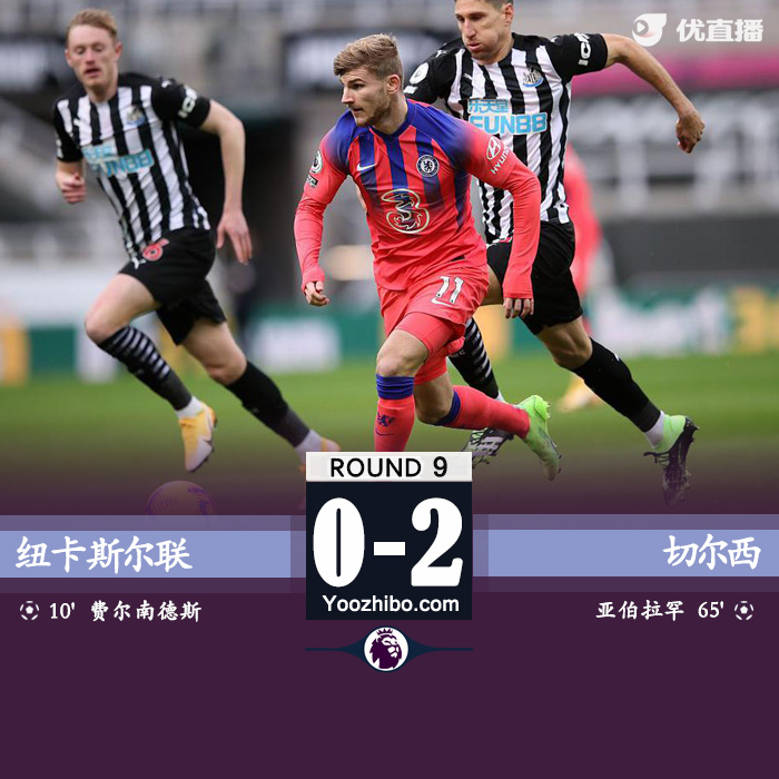 <a href=/zuqiugaoqing/chelsea/ target=_blank class=infotextkey>切尔西</a>2-0纽卡斯尔