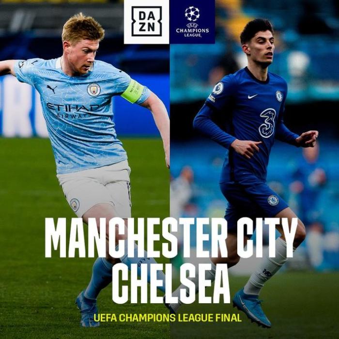 欧冠夺冠赔率: 曼城1.44, 切尔西2.75