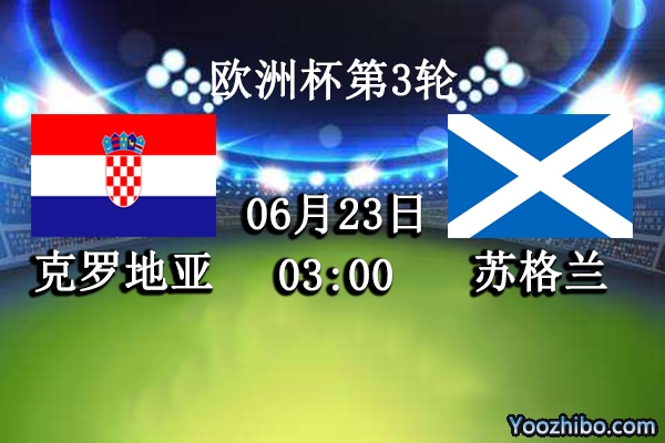 克罗地亚vs苏格兰赛事前瞻分析：出线先机克罗地亚全力以赴