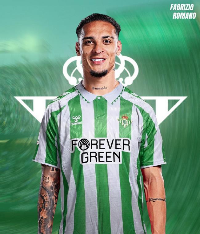 重磅转会！安东尼告别曼联租借贝蒂斯，今晚直抵塞维利亚