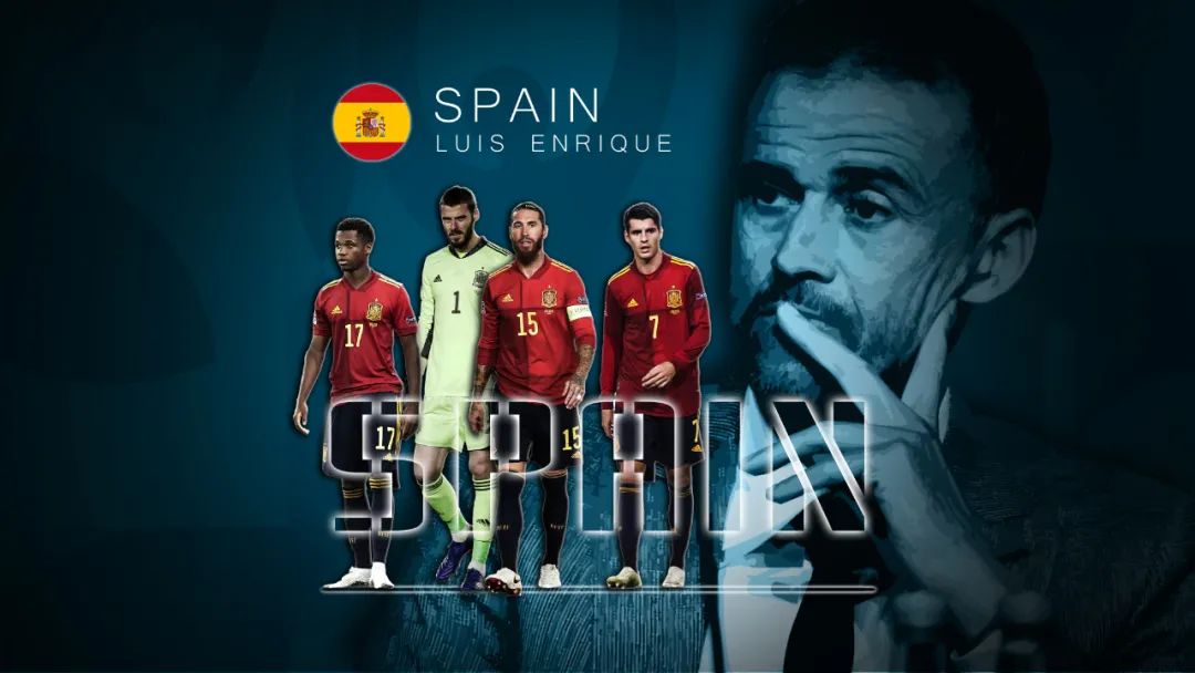 2020年欧洲杯24强巡礼E组之西班牙
