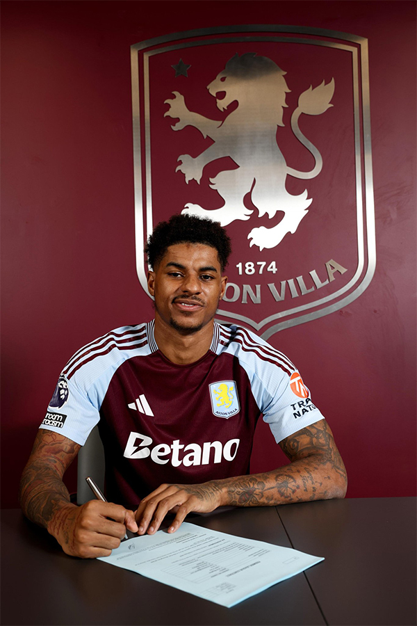 曼联官宣！拉什福德租借维拉，90%周薪竟由对方扛