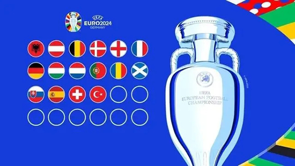 2024年欧洲杯已确定16支参赛球队：荷兰、丹麦、瑞士出线