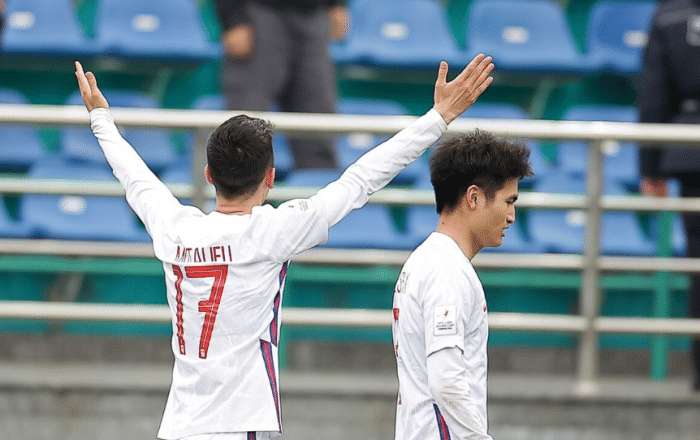 国奥“欧洲联赛第2季”首胜，2将闪耀：1人世界波，1人造3球