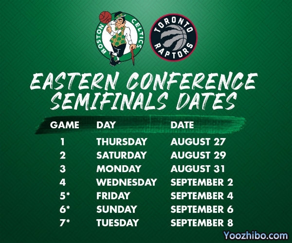 <a href=/lanqiugaoqing/celtics/ target=_blank class=infotextkey>凯尔特人</a>vs<a href=/lanqiugaoqing/raptors/ target=_blank class=infotextkey>猛龙</a>次轮对阵表出炉