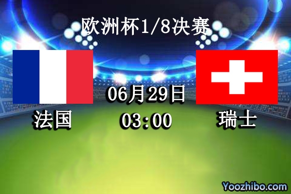 法国vs瑞士赛事前瞻分析：法国晋级无忧瑞士难以抗衡