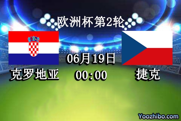 克罗地亚vs捷克赛事前瞻分析：捷克争取连胜为出线赢的先机