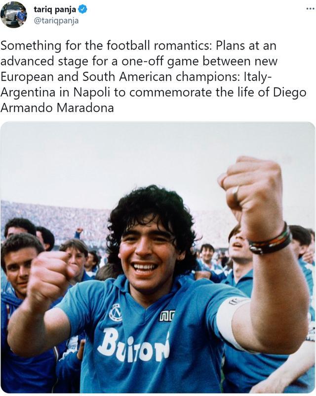 欧洲冠军与南美冠军碰撞，意大利阿根廷将踢友谊赛
