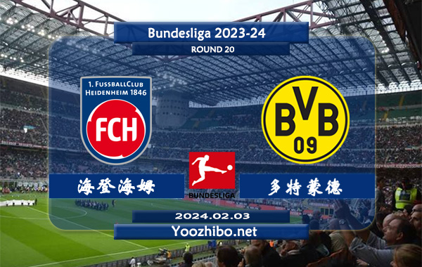 海登海姆vs多特蒙德赛事前瞻分析：多特蒙德近期状态不俗