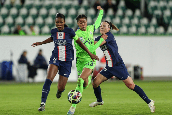 巴黎1-2德甲第二名！无缘欧冠半决赛，李梦雯“首秀”接棒王霜