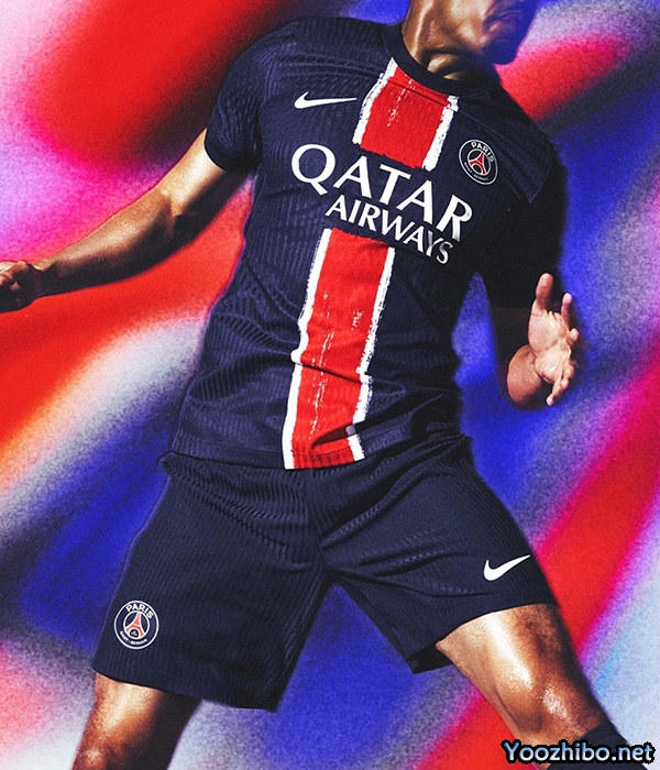 2024-25赛季巴黎圣日尔曼主客场球衣一览