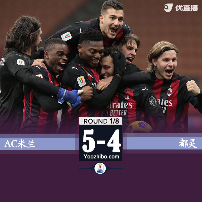 米兰点球5-4都灵进八强 塔塔鲁萨努扑点