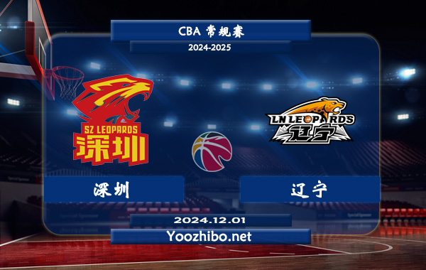 12月01日 CBA常规赛 深圳vs辽宁直播前瞻分析