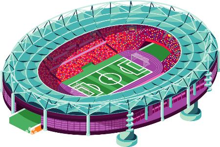 2020欧洲杯比赛场地巡礼十一：罗马奥林匹克球场（Olimpico in Rome）