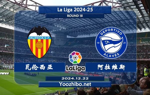 瓦伦西亚vs阿拉维斯赛事前瞻分析：瓦伦西亚半场有球能力不俗