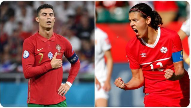 外媒调侃：女足国家队纪录186球，C罗差77球